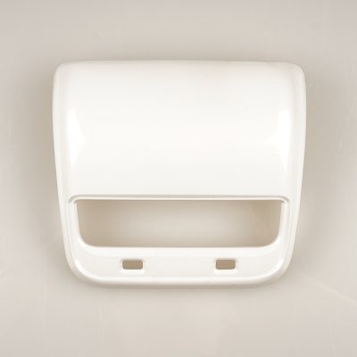 White Rear Air Outlet Cover - front view