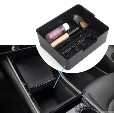 Center Console Organizer for Tesla Model 3 location to place