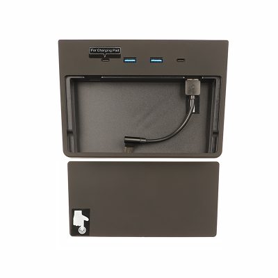 USB Hub Tesla Model 3 2020 open compartment box